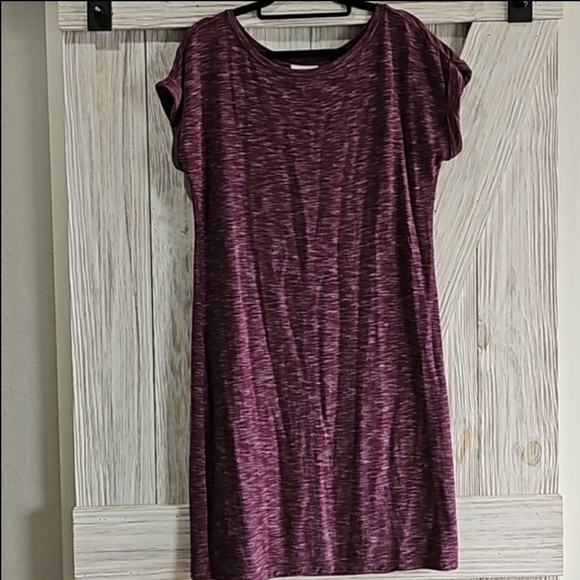 LOFT lounge dress size medium heathered purple - Picture 5 of 5